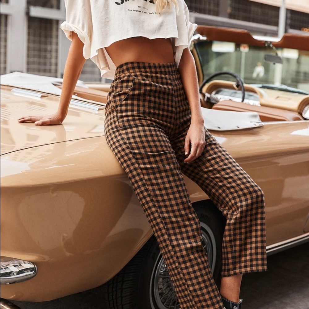 12th Tribe Bishop checkered trouser